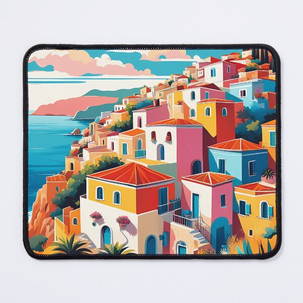Item preview, Mediterranean coastal village designed and sold by Colin Bentham.