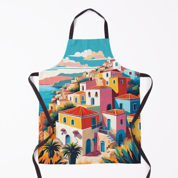 Item preview, Mediterranean coastal village designed and sold by Colin Bentham.