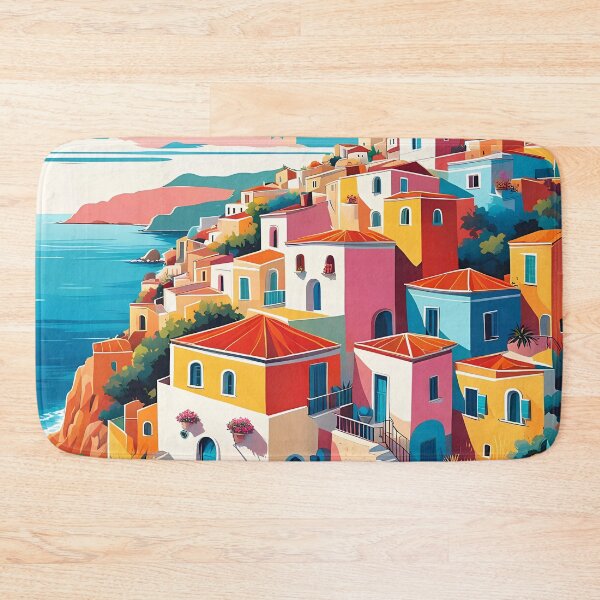 Item preview, Mediterranean coastal village designed and sold by Colin Bentham.