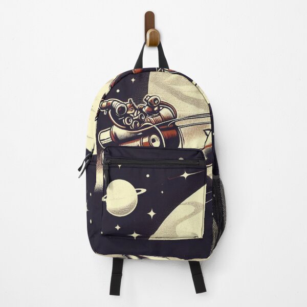 Item preview, Retro Rocket Rudolph Santa's Cosmic Navigator designed and sold by Wonderall.