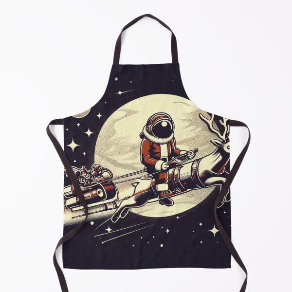 Item preview, Retro Rocket Rudolph Santa's Cosmic Navigator designed and sold by Wonderall.