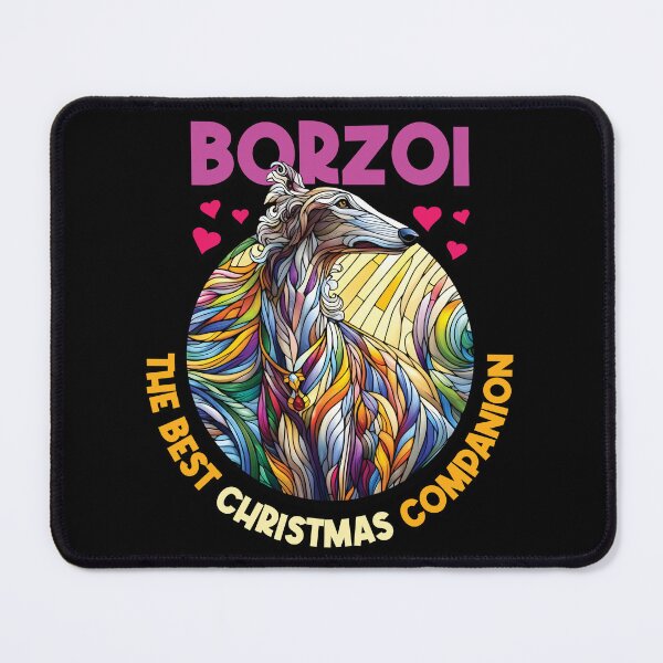 Item preview, Borzoi, the best Christmas companion. I love borzois. designed and sold by MrPila.