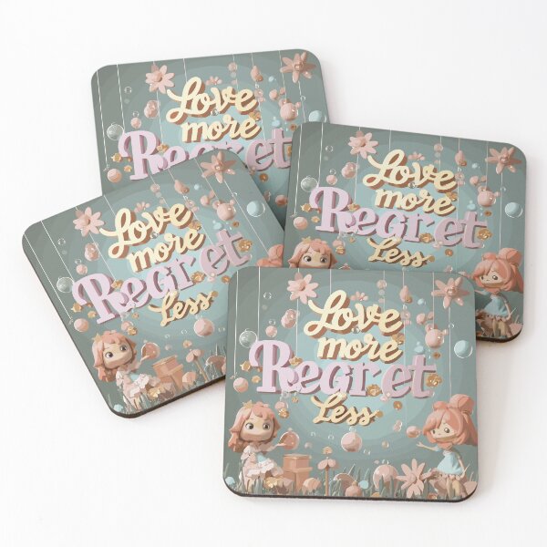 Item preview, Love more, regret less designed and sold by A-to-y.
