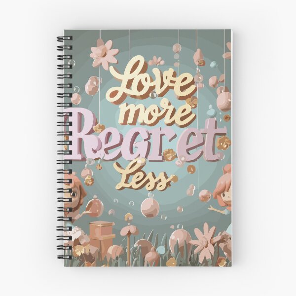 Item preview, Love more, regret less designed and sold by A-to-y.