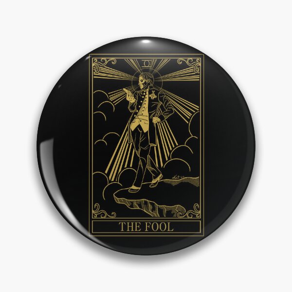 Item preview, The Fool Ghost Tarot Card designed and sold by Zombielici0us.