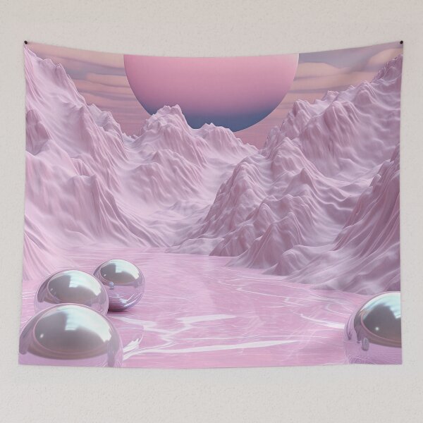 Item preview, Vaporwave Visions: Ethereal Wonderland designed and sold by Mullet Monkey.