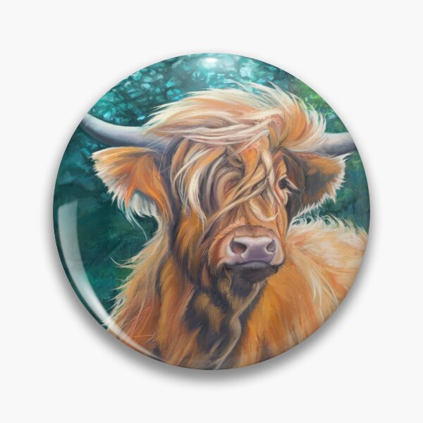 Item preview, Highland Cow II designed and sold by Rebecca Lesny.
