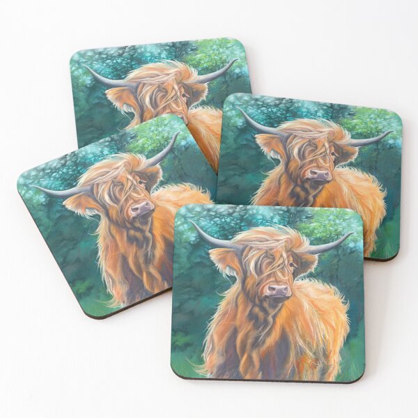 Item preview, Highland Cow II designed and sold by Rebecca Lesny.