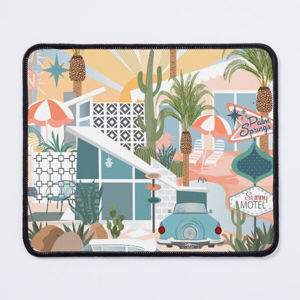 Item preview, Palm Springs mid century modern designed and sold by SweetCoolVibes.