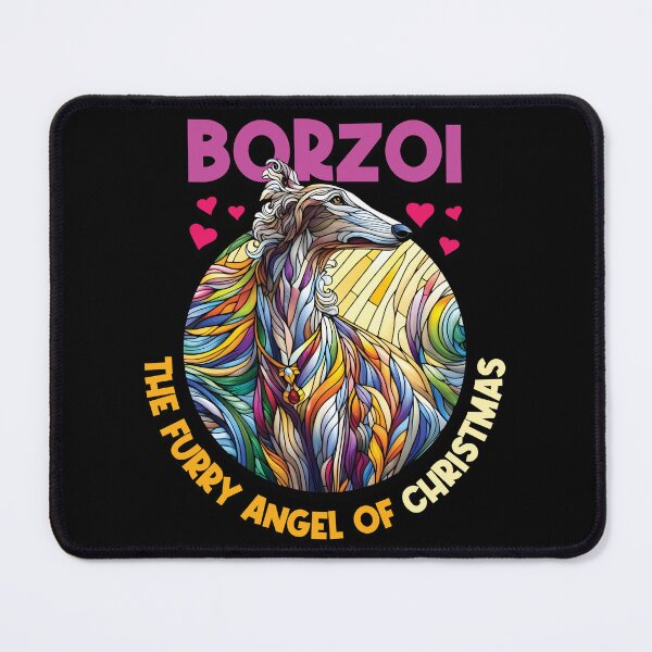 Item preview, Borzoi, the furry angel of Christmas. I love borzois. designed and sold by MrPila.