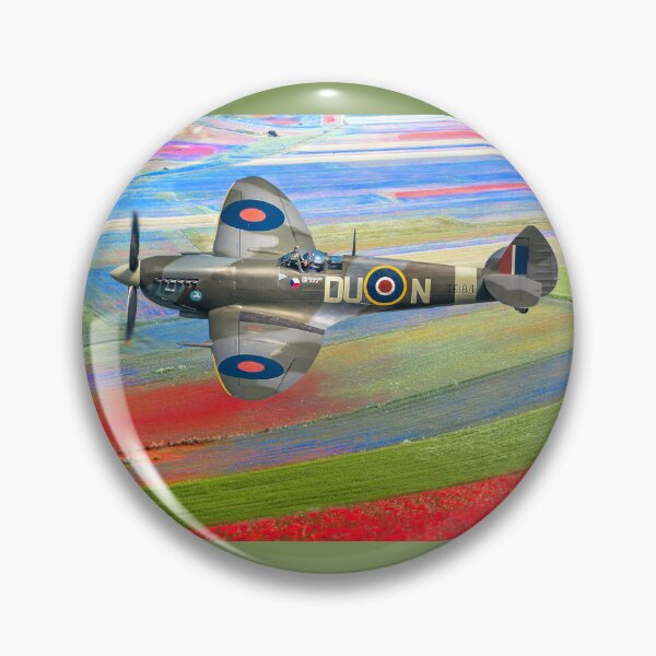 Item preview, Spitfire Red White and Blue designed and sold by Alisonchambers2.