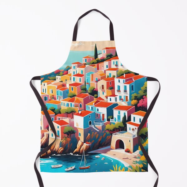 Item preview, Mediterranean coastal village designed and sold by Colin Bentham.