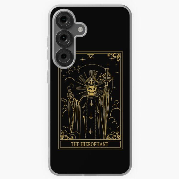Artikel-Vorschau von Die Hierophant-Geister-Tarotkarte, designt und verkauft von Zombielici0us.