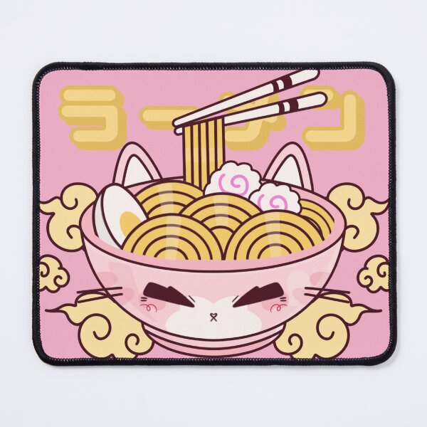 Item preview, Ramen Neko kawaii japonese art designed and sold by Puuk.