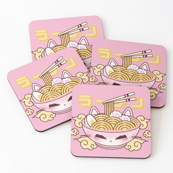 Item preview, Ramen Neko kawaii japonese art designed and sold by Puuk.