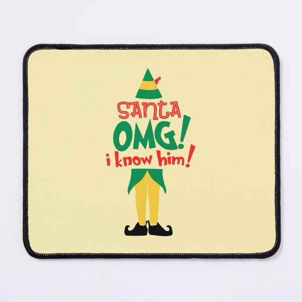 Item preview, "Santa! OMG! I Know Him!" designed and sold by rubyrabbitmedia.