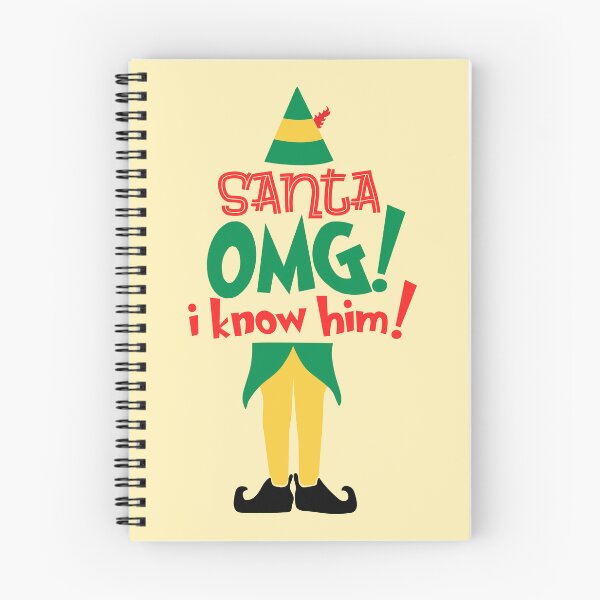 Item preview, "Santa! OMG! I Know Him!" designed and sold by rubyrabbitmedia.