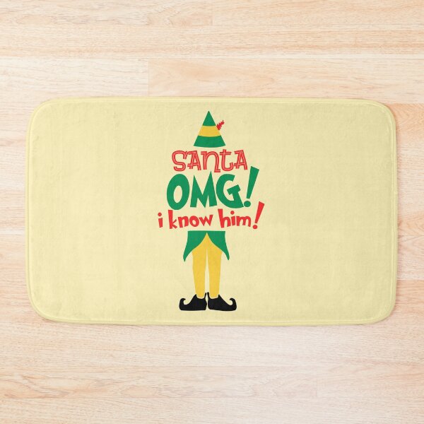 Item preview, "Santa! OMG! I Know Him!" designed and sold by rubyrabbitmedia.