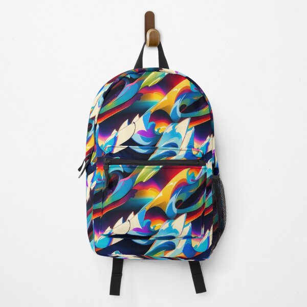 Item preview, Vaporwave electromagnetic spectrum pattern ultraviolet surreal ethereal colorful designed and sold by retrovaporwave.