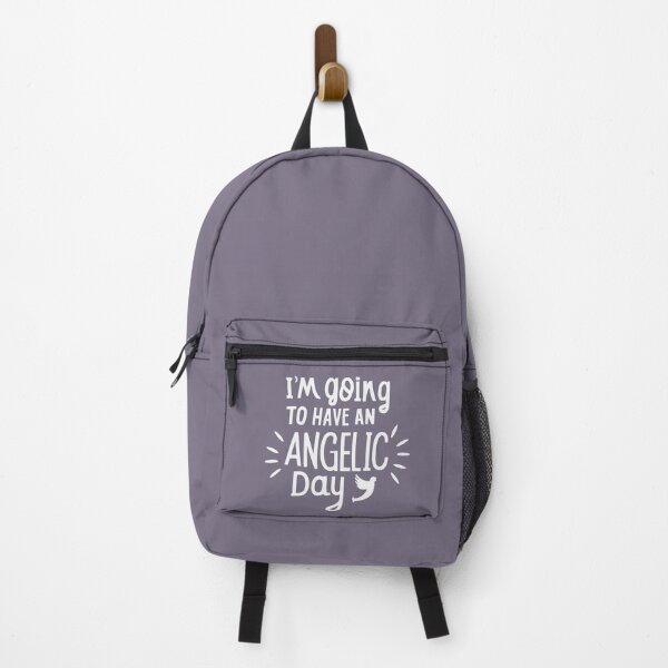 Item preview, I'm going to have an angelic day today - white text design designed and sold by EvaAngel.