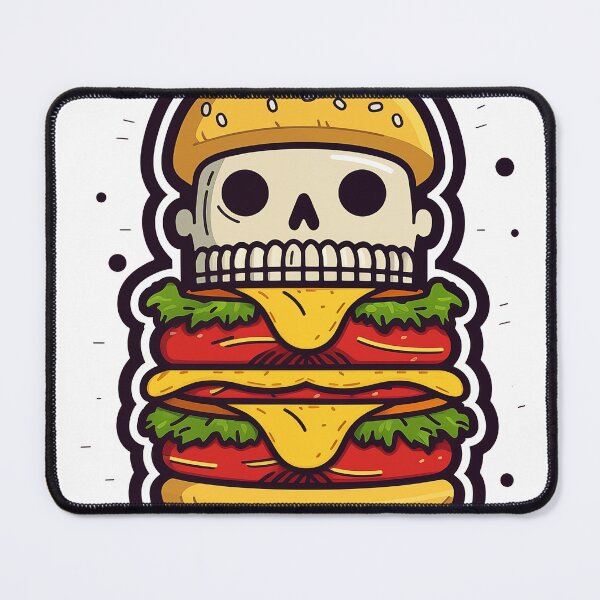 Item preview, dEATH bURGER. Bite Me, I'm a Human Burger! designed and sold by The-Dark-Art.