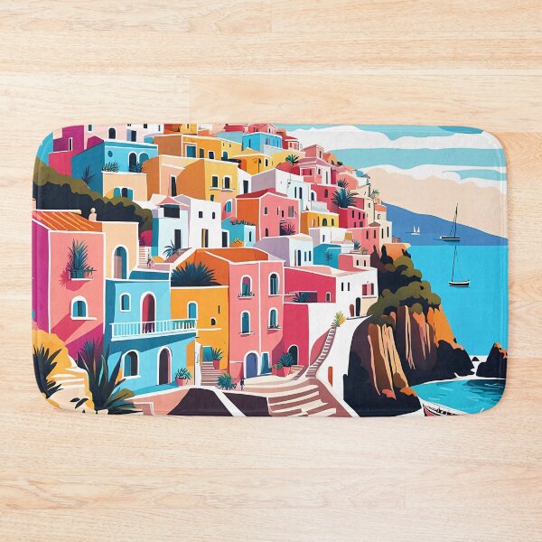 Item preview, Mediterranean coastal village designed and sold by Colin Bentham.