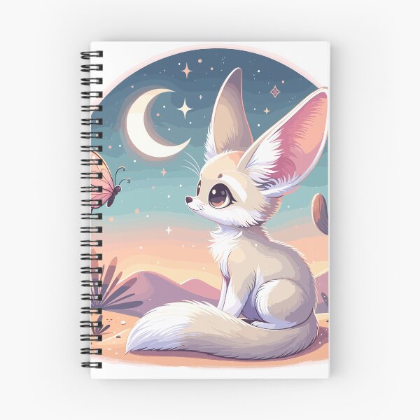 Item preview, Cute fennec fox in the desert designed and sold by LongIslandDesgn.
