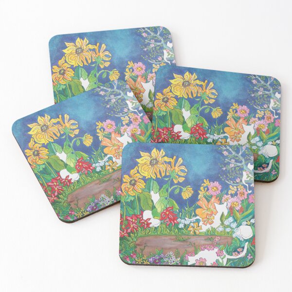 Item preview, Cats in the Garden designed and sold by Mary Montelongo.