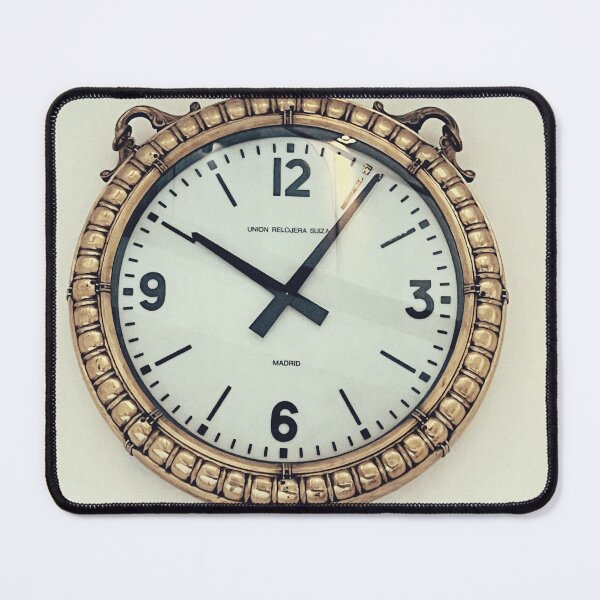 Item preview, Large central post office clock designed and sold by Ponted.