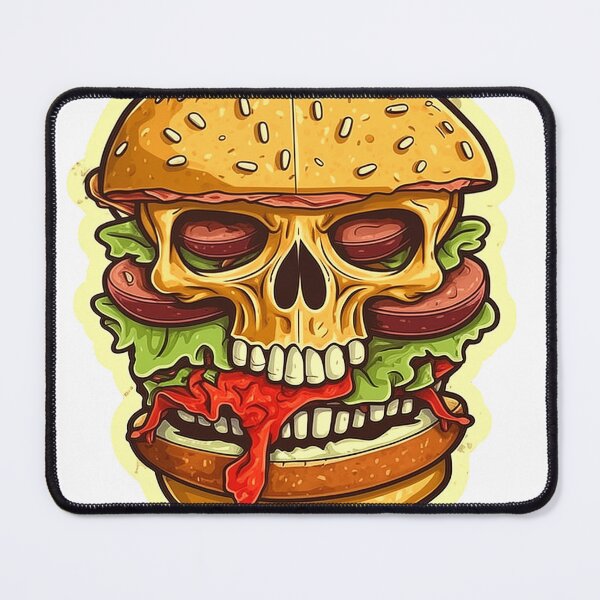Item preview, dEATH bURGER. Bite Me, I'm a Human Burger! designed and sold by The-Dark-Art.