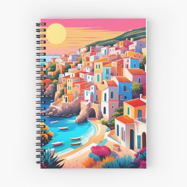 Item preview, Mediterranean coastal village designed and sold by Colin Bentham.