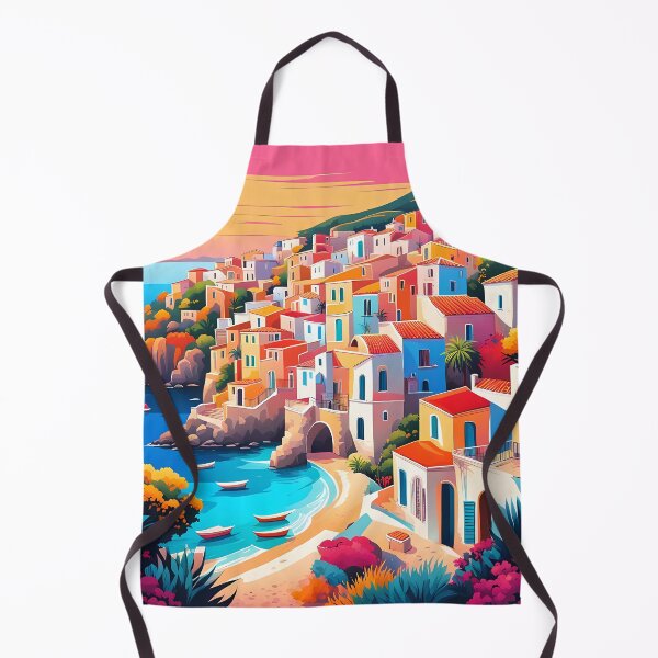 Item preview, Mediterranean coastal village designed and sold by Colin Bentham.
