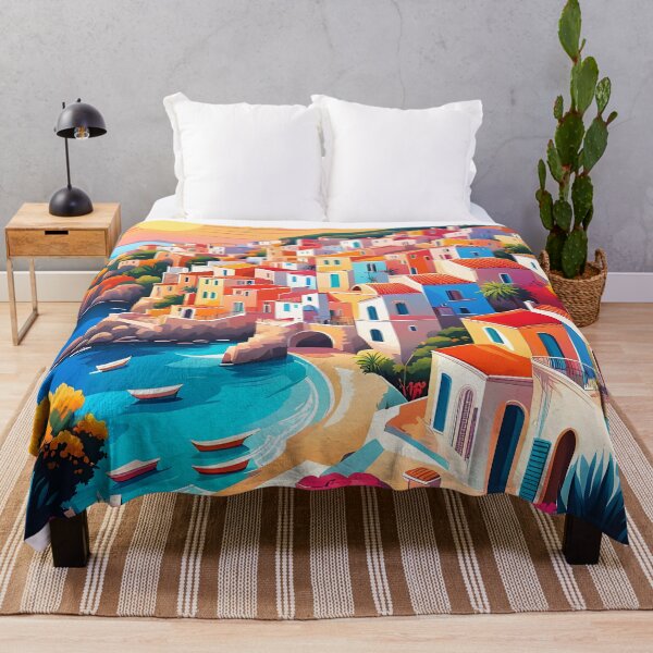 Item preview, Mediterranean coastal village designed and sold by Colin Bentham.
