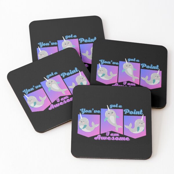 Item preview, You've got a Point Narwhal Cartoon Design designed and sold by kuremureDesign.