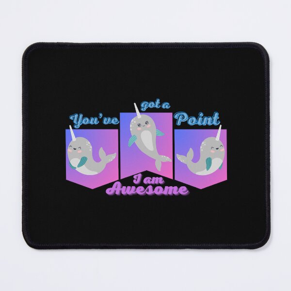Item preview, You've got a Point Narwhal Cartoon Design designed and sold by kuremureDesign.