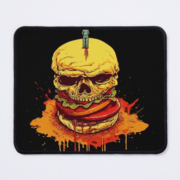 Item preview, dEATH bURGER. Bite Me, I'm a Human Burger! designed and sold by The-Dark-Art.