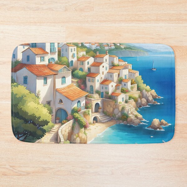 Item preview, Mediterranean coastal village designed and sold by Colin Bentham.