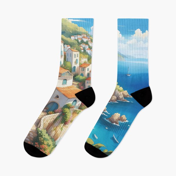 Item preview, Mediterranean coastal village designed and sold by Colin Bentham.