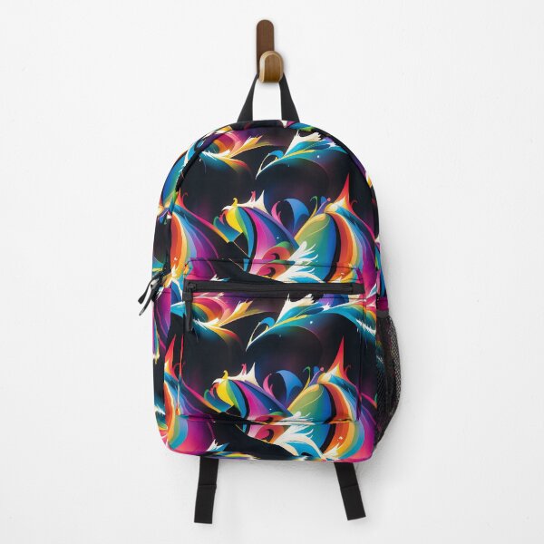 Item preview, Vaporwave electromagnetic spectrum pattern surreal ethereal colorful designed and sold by retrovaporwave.