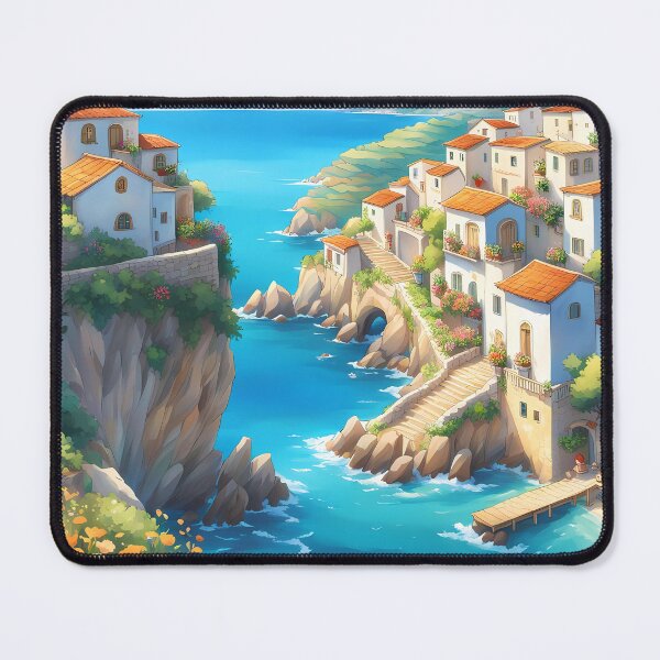 Item preview, Mediterranean coastal village designed and sold by Colin Bentham.