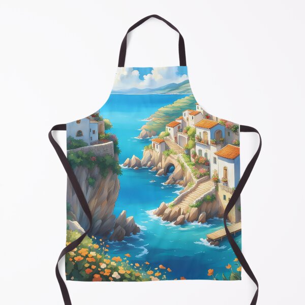 Item preview, Mediterranean coastal village designed and sold by Colin Bentham.