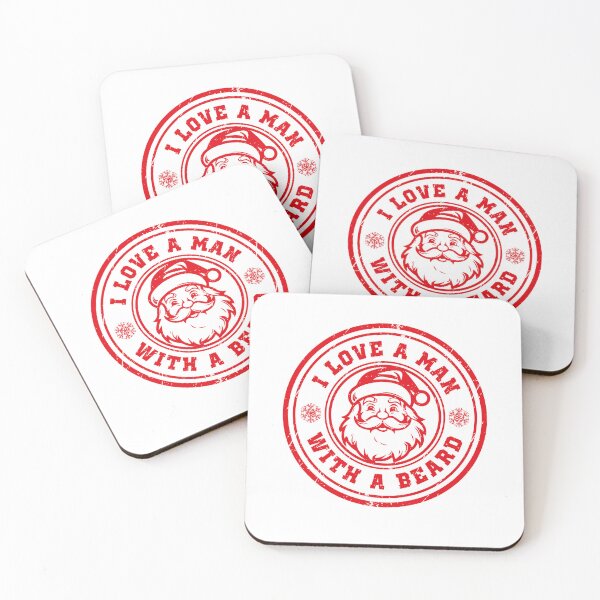 Item preview, I Love A Man With A Beard Santa Claus Christmas Lovers   designed and sold by Tattoohouse.