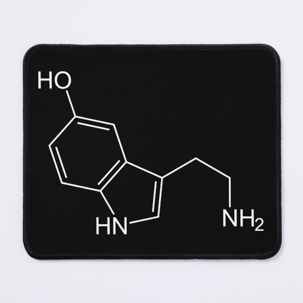 Item preview, Serotonine, the element of happiness, biology and chemistry basics designed and sold by NoetherSym.