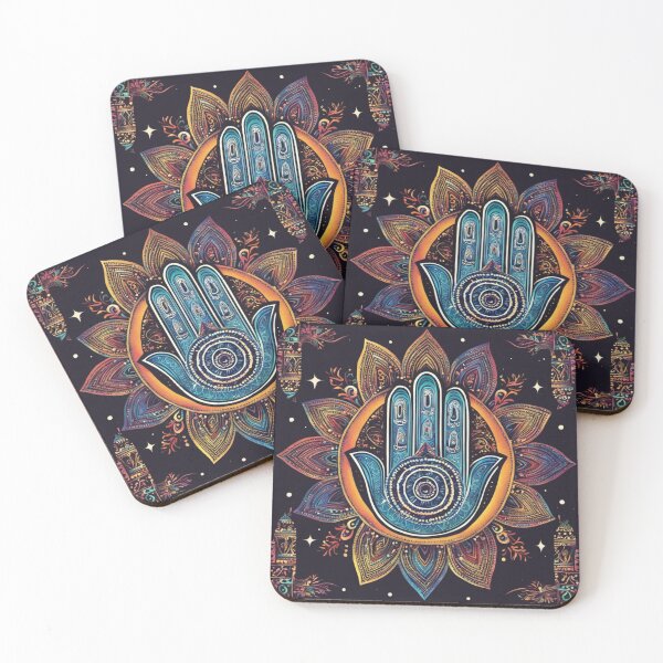 Artikelvorschau, Hamsa-Hand, Schutz, Glück, symbolisch entworfen und verkauft von Lucky 777.