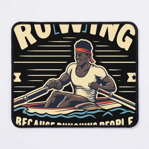 Item preview, Rowing because quitters never get to the finish line designed and sold by bihtti.