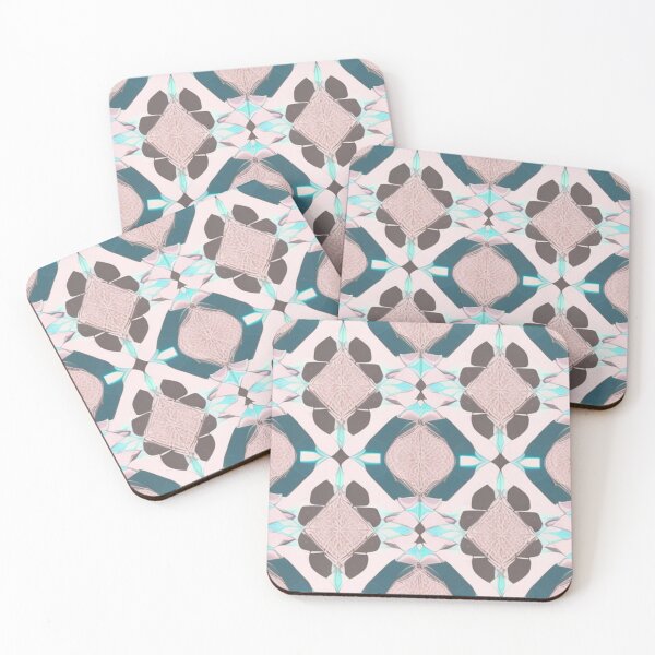 Item preview, Pink, neutral, pastel shades floral type design designed and sold by Barbara Burgess.