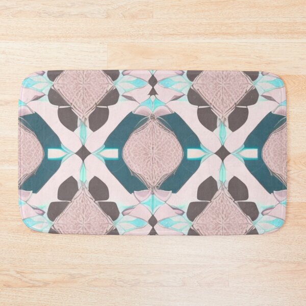Item preview, Pink, neutral, pastel shades floral type design designed and sold by Barbara Burgess.