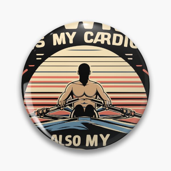 Item preview, Rowing is my cardio. Also, my therapy designed and sold by bihtti.