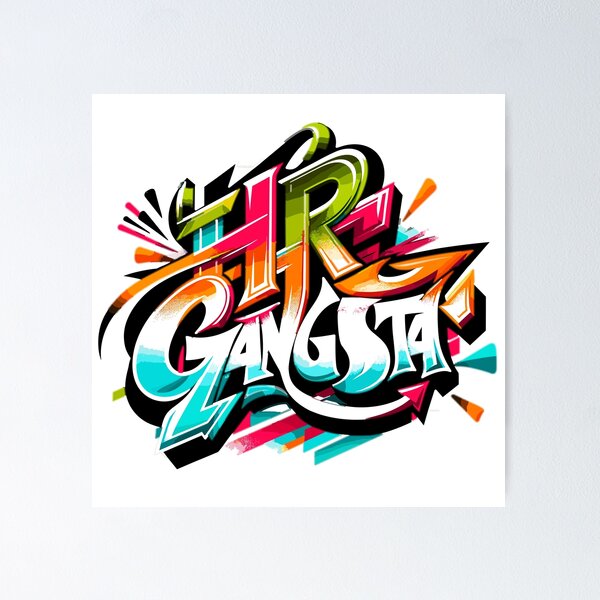 Item preview, HR Gangsta  designed and sold by TeesYouWant.