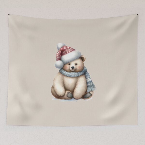Item preview, BR03 Bear, Chirstmas, Xmas, star, holiday, home, sweet, child, gift designed and sold by onenatureplace.